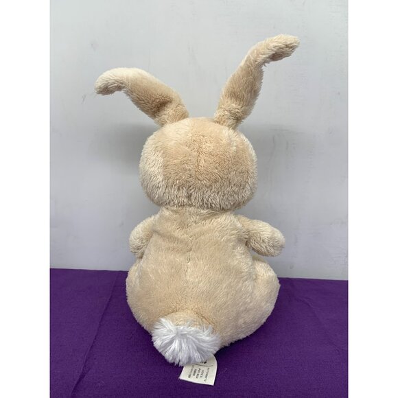 Kohl’s Cares Itsy-Bitsy Bunny Rabbit Cream 10 Inch Embroidered FacePlush Stuffed - Picture 3 of 11